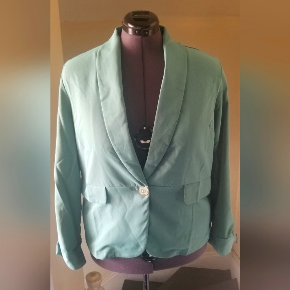 One Button Blazer